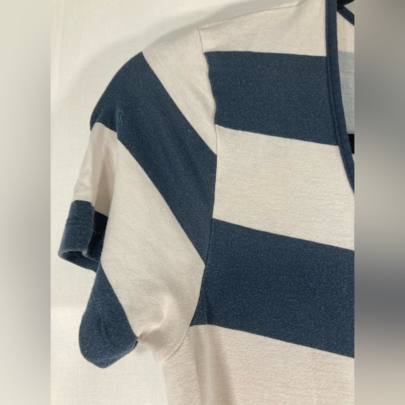 ASOS US sz 6 maternity maxi stretch dress in thick colorblocked stripes GUC - Picture 5 of 7